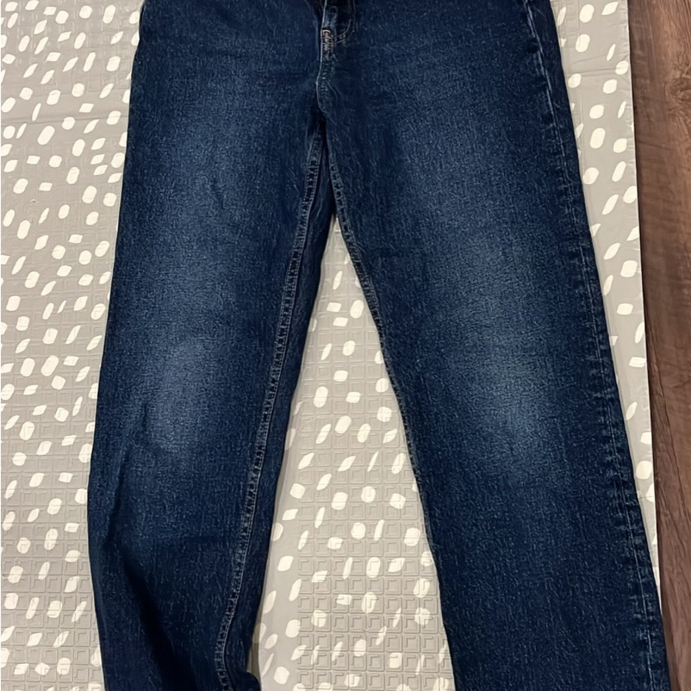 GAP Women's Straight Leg Jeans - Dark Blue